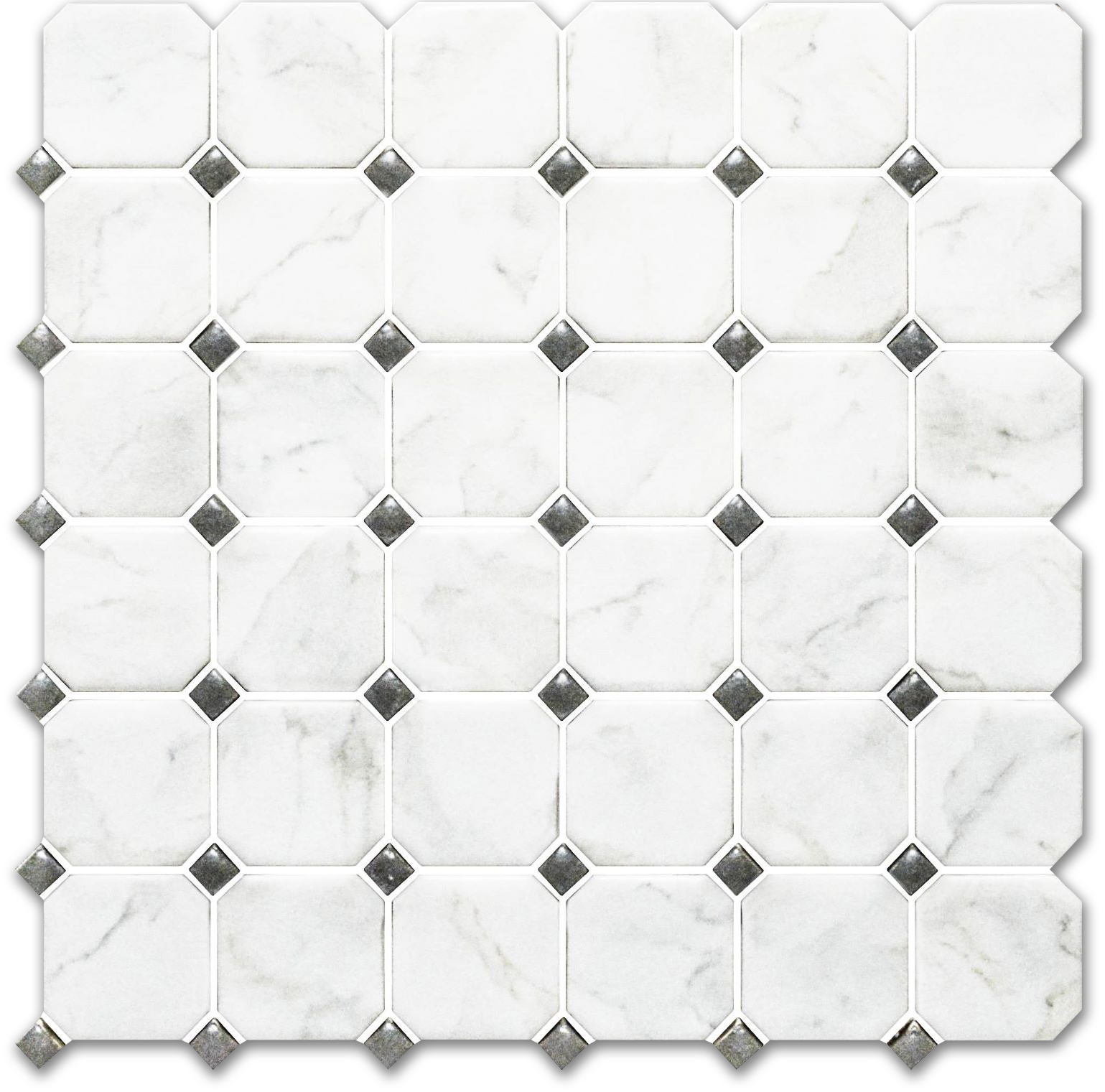 12x12 Calacatta Ottagona Mosaic