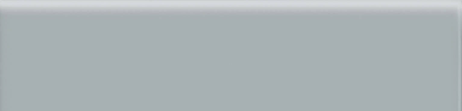 2×8 Cloud Blue Glossy Bullnose