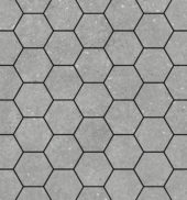 Ashland 3" Hexagon Grey Mosaic | Young Interiors Flooring Center