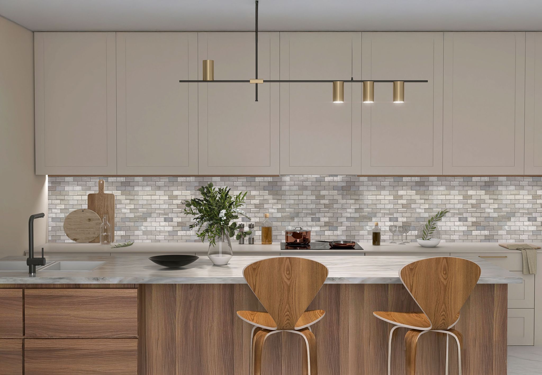 Brick Limestone Multi Finish Grey 2 | Young Interiors Flooring Center