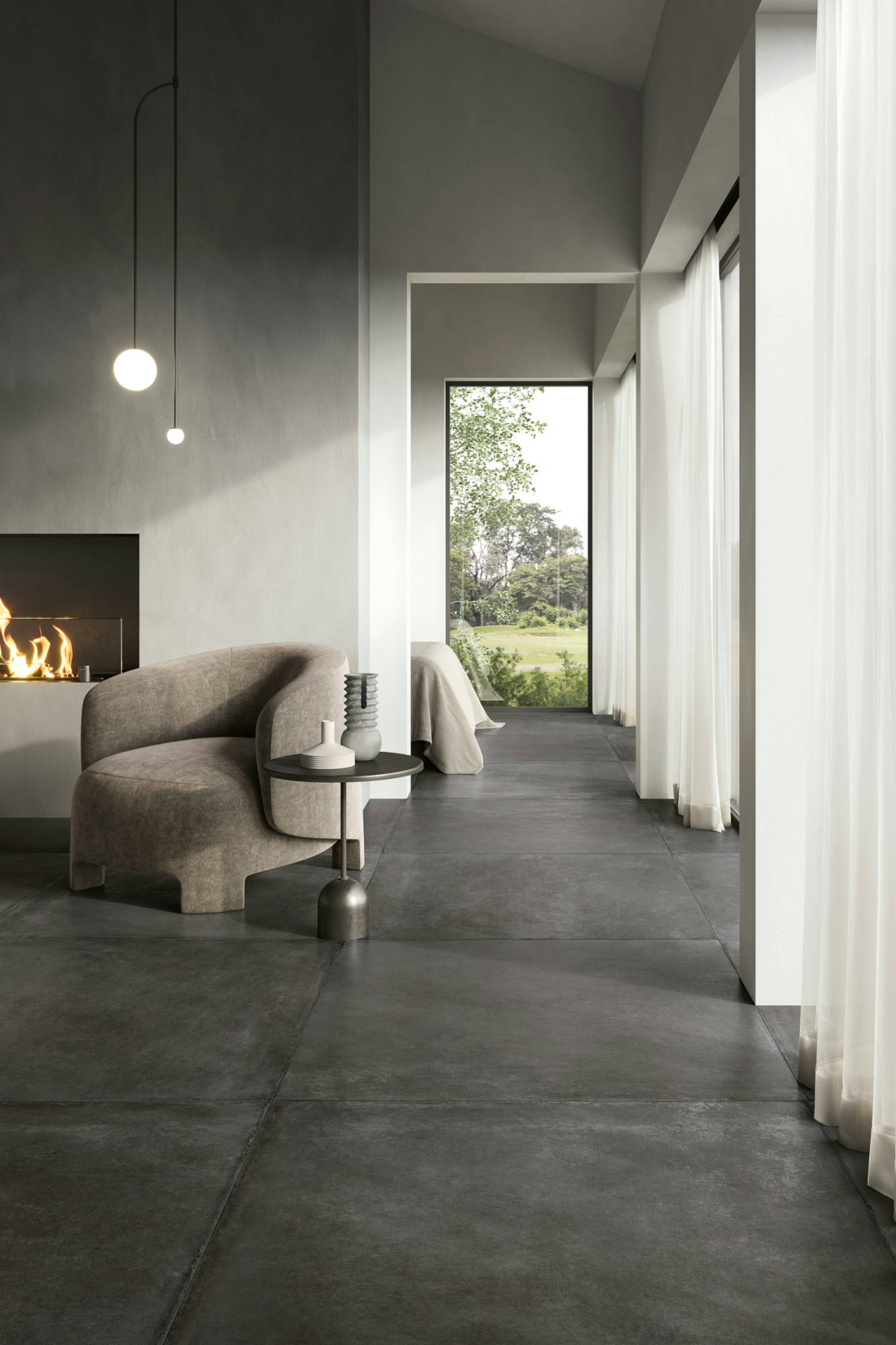 Charleston Palms Steel 40x40 | Young Interiors Flooring Center