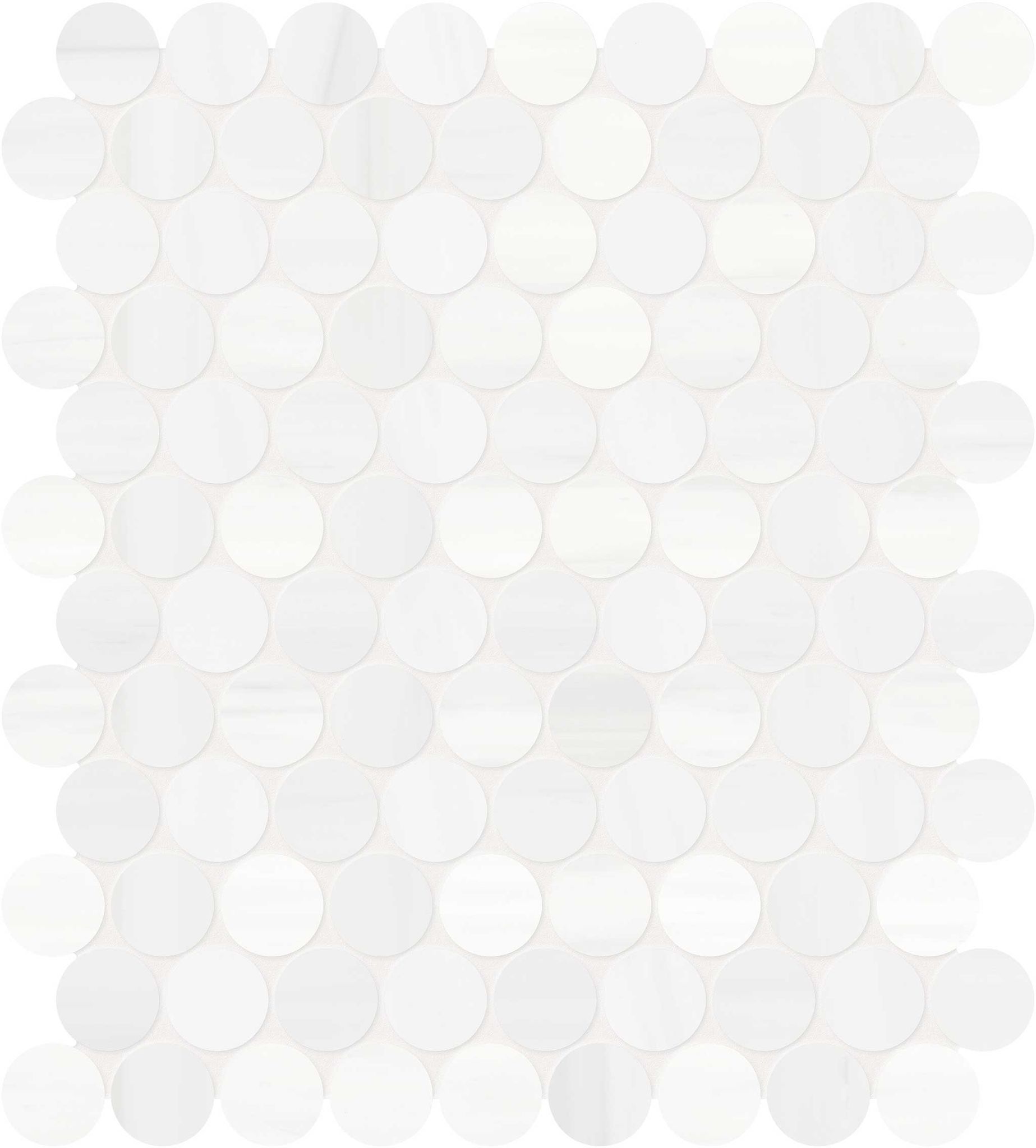 Cosmo Lumino 1.25 Penny Round Mosaic