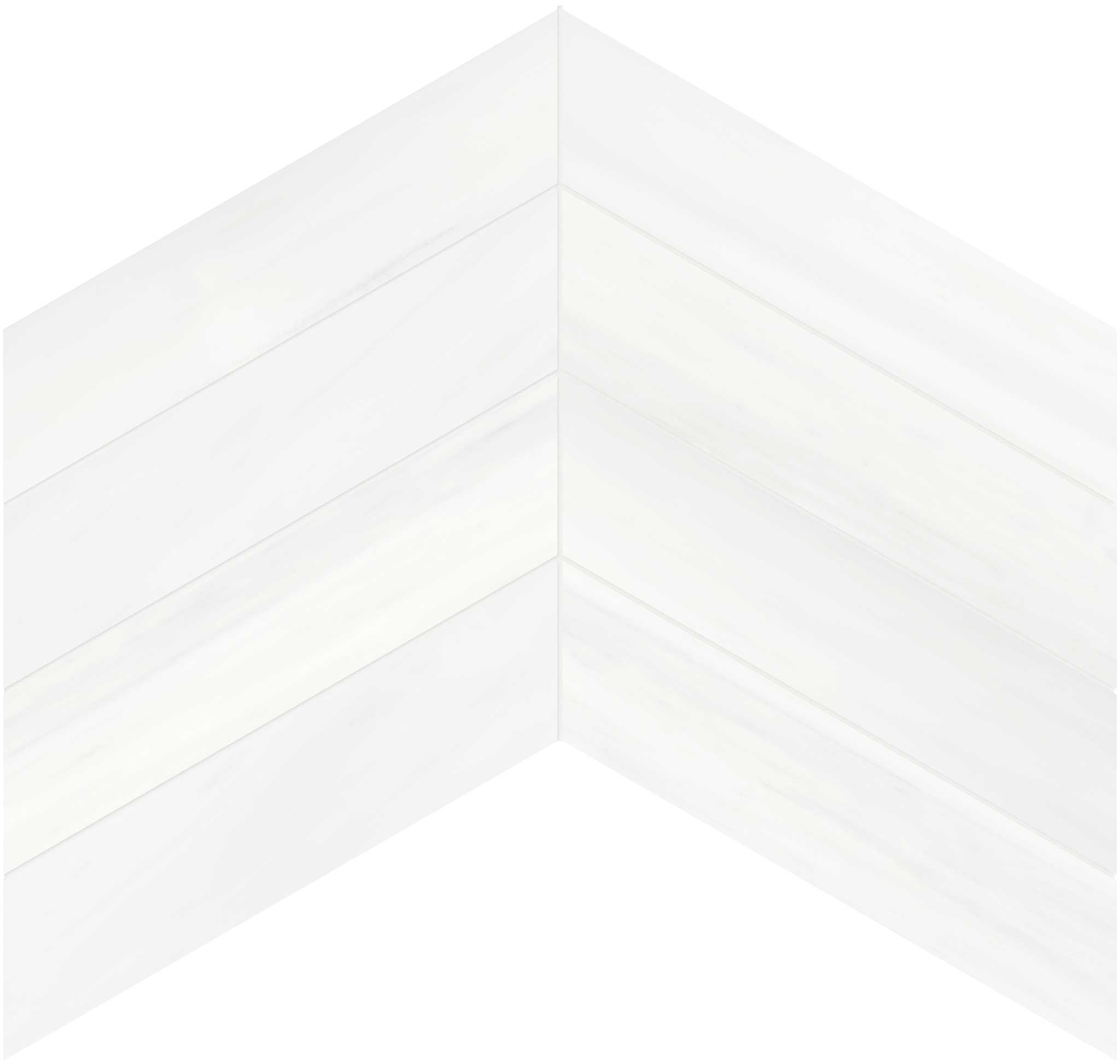Cosmo Lumino 2x8.5 Chevron Mosaic