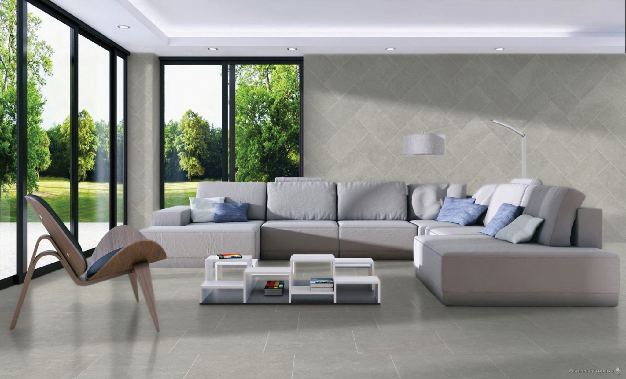 Denver Graphite Matte 12x24 - 20x20 | Young Interiors Flooring Center
