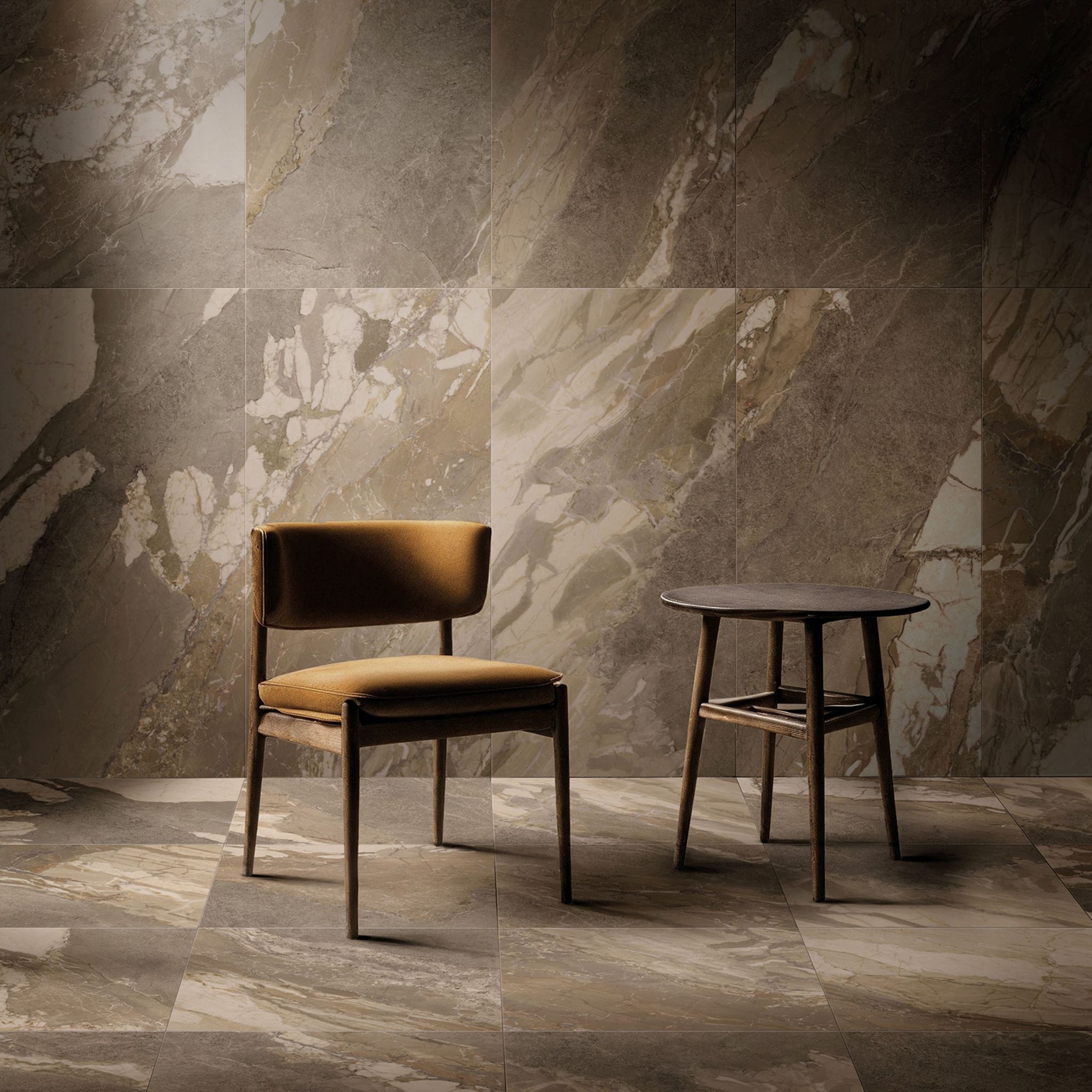 Dynasty Taupe Polished/Matte 24x48  | Young Interiors Flooring Center