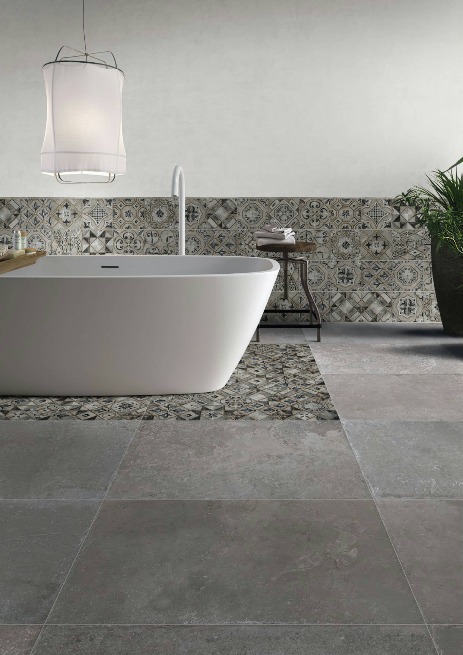 Elevation Menfi Grey 24x24 | Young Interiors Flooring Center