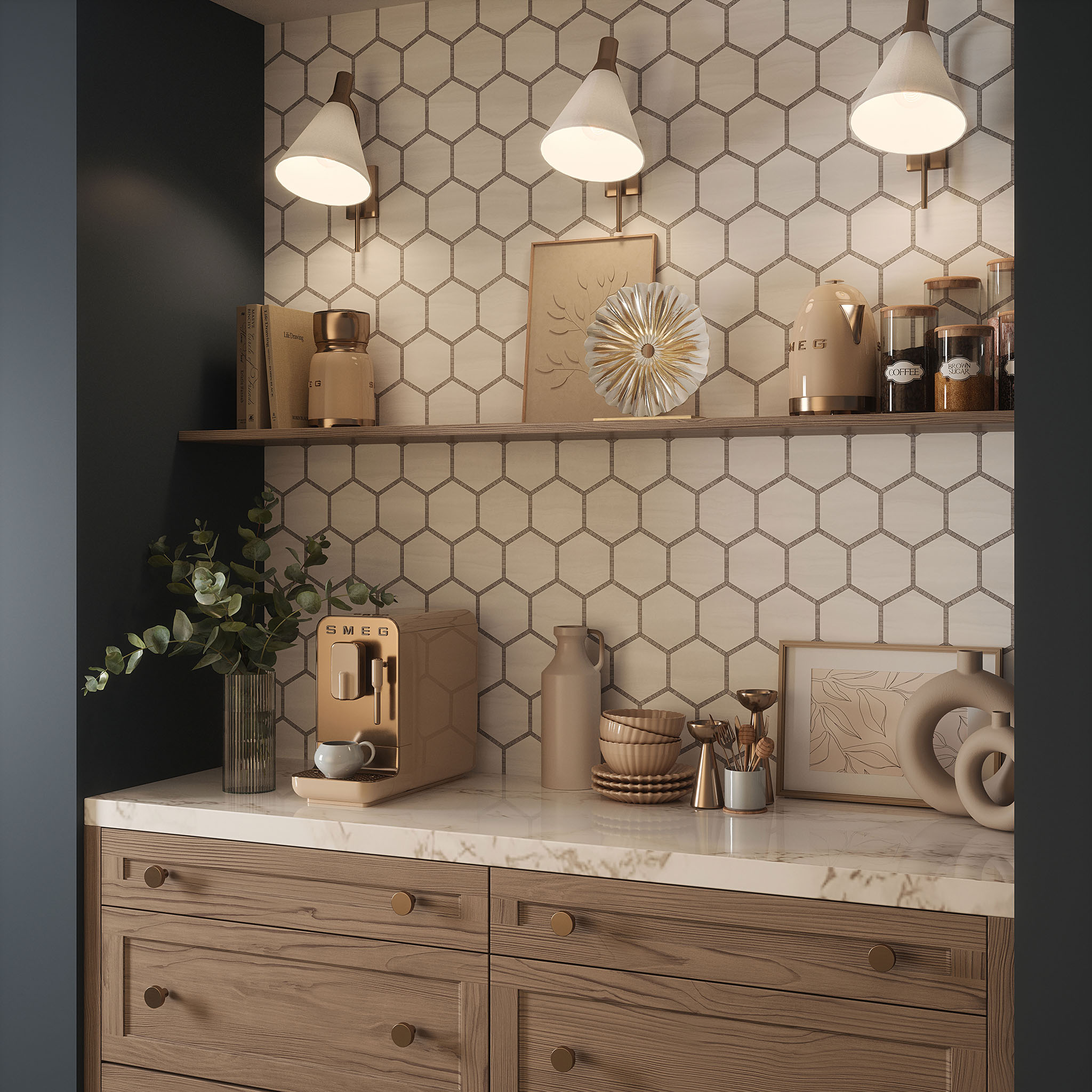 Gram Grey Mosaic | Young Interiors Flooring Center