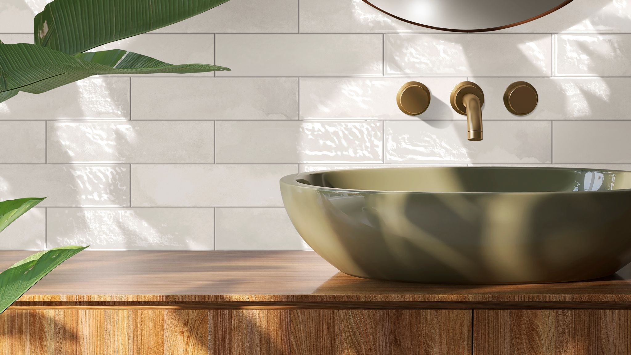 Grand Cayman 3x12" Kai White | Young Interiors Flooring Center