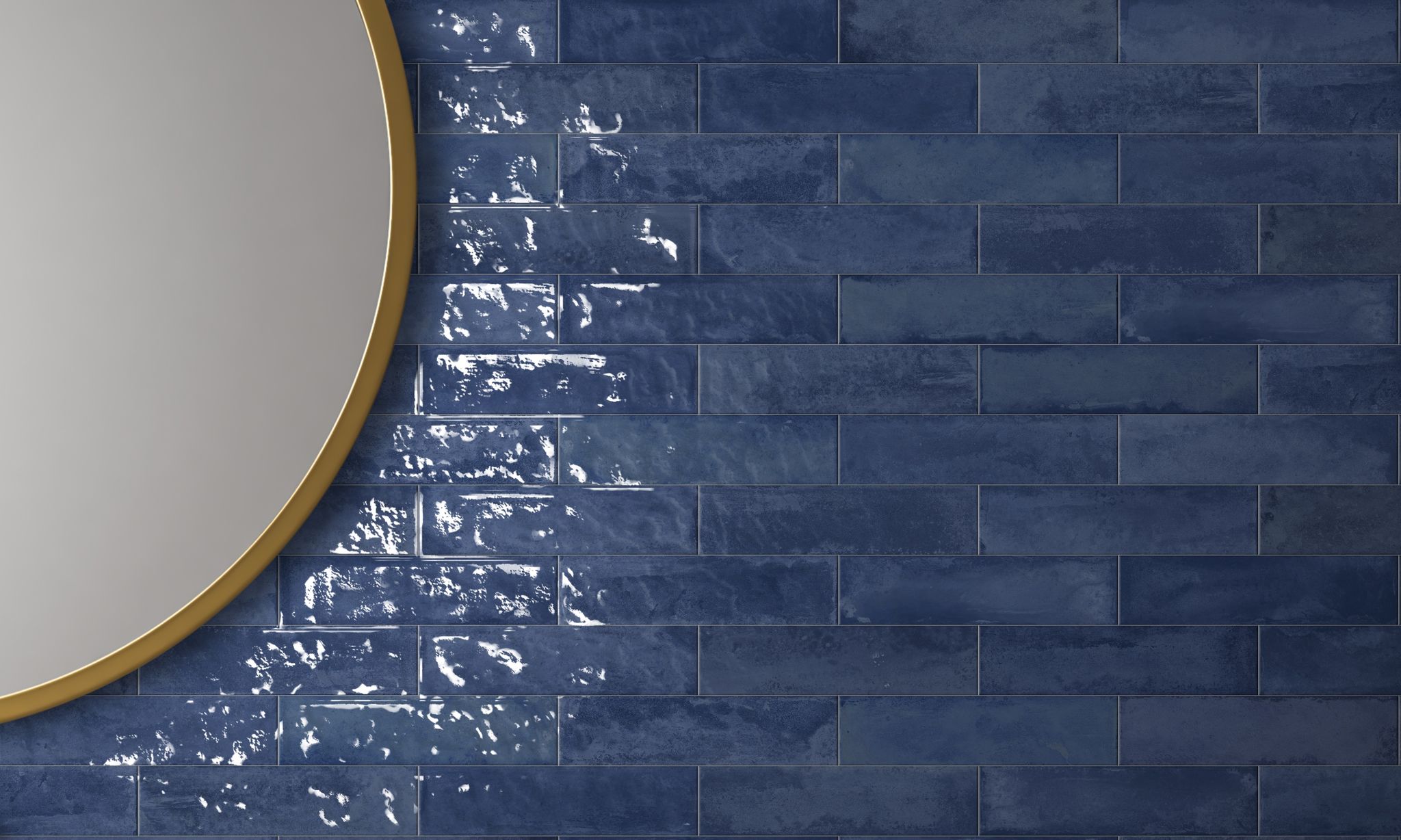 Grand Cayman 3x12" West Bay Blue 1 | Young Interiors Flooring Center