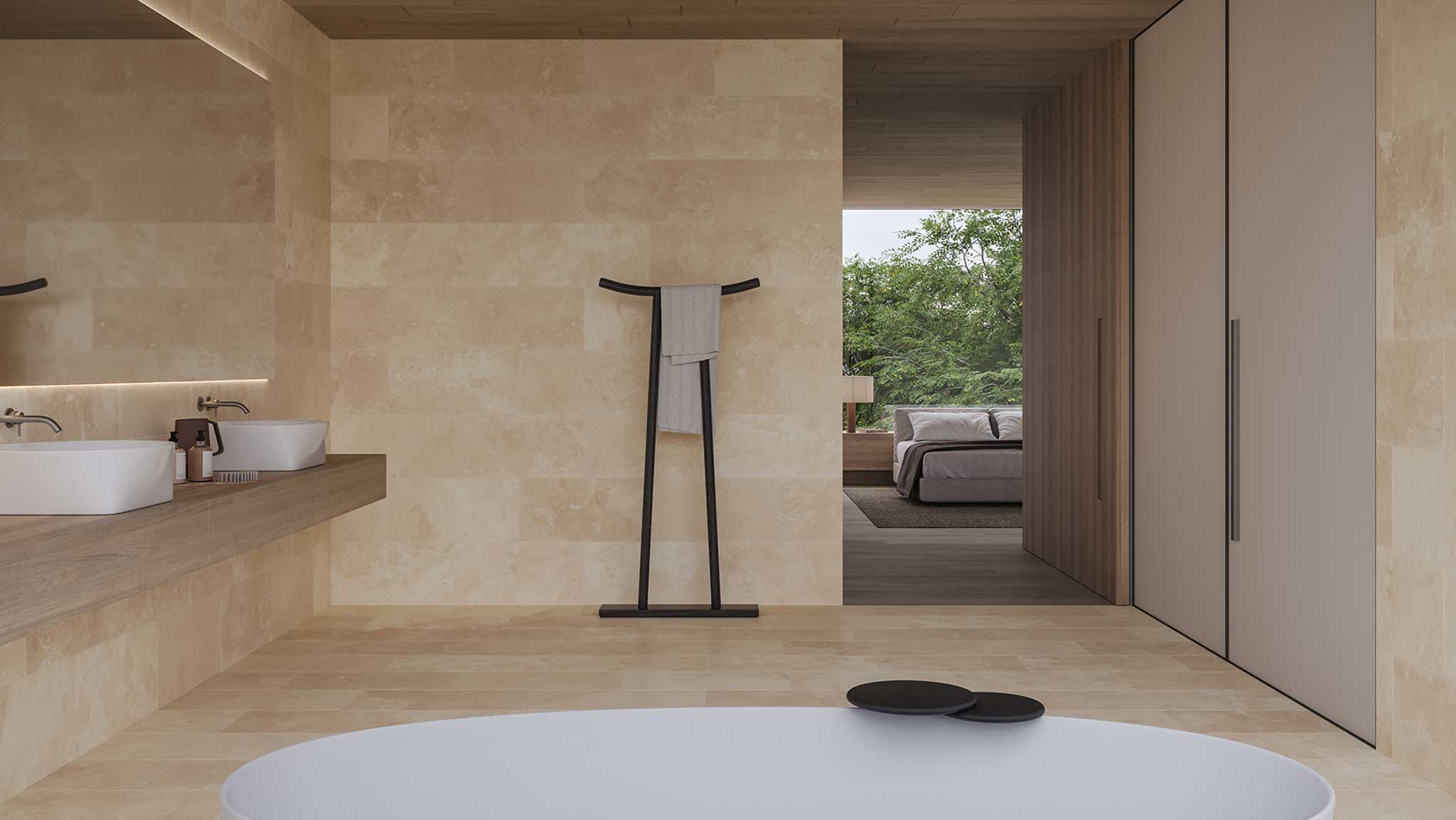 Ivory Travertine 0 | Young Interiors Flooring Center
