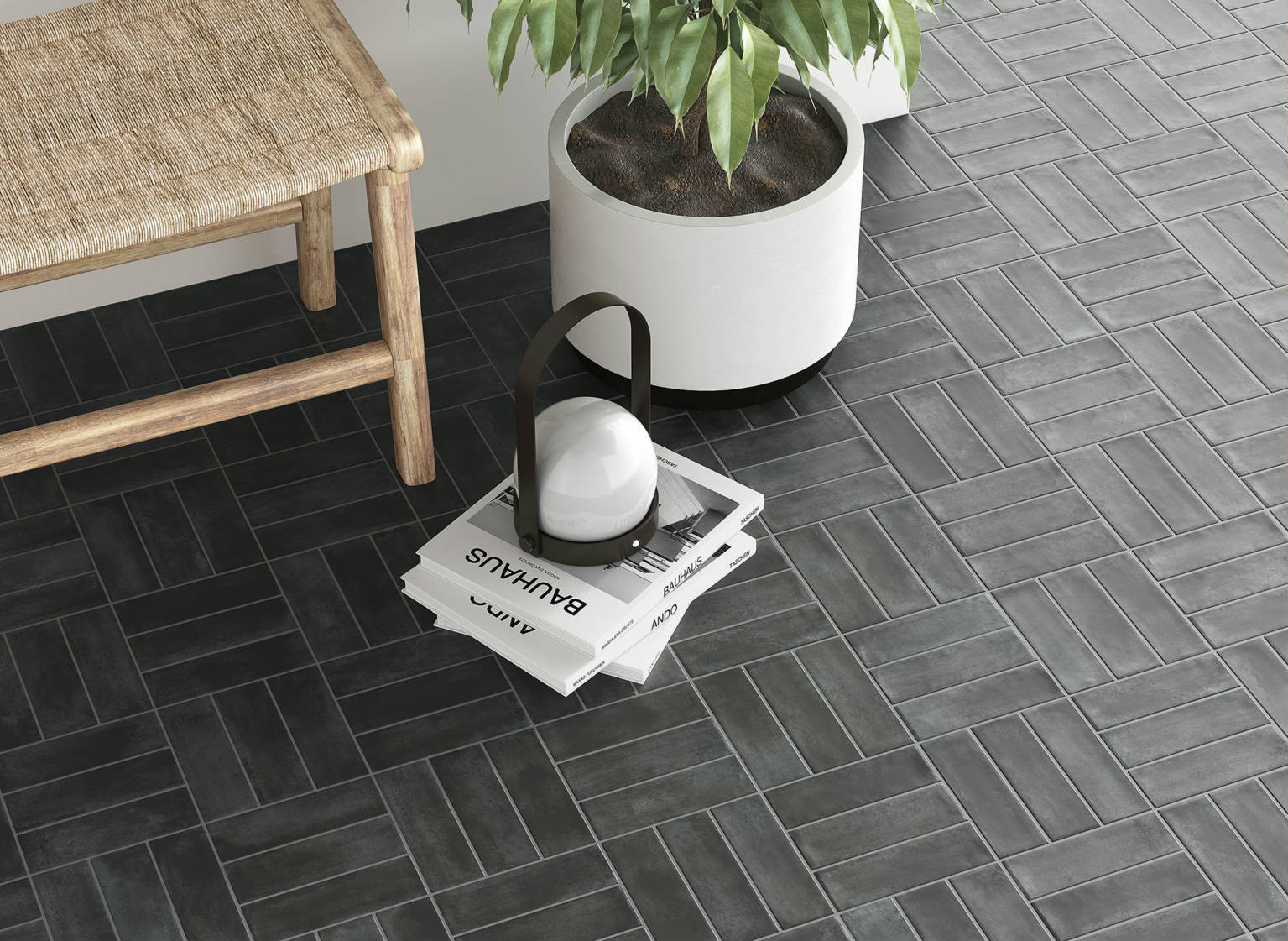 Lisbon 2X6 Graphite | Young Interiors Flooring Center