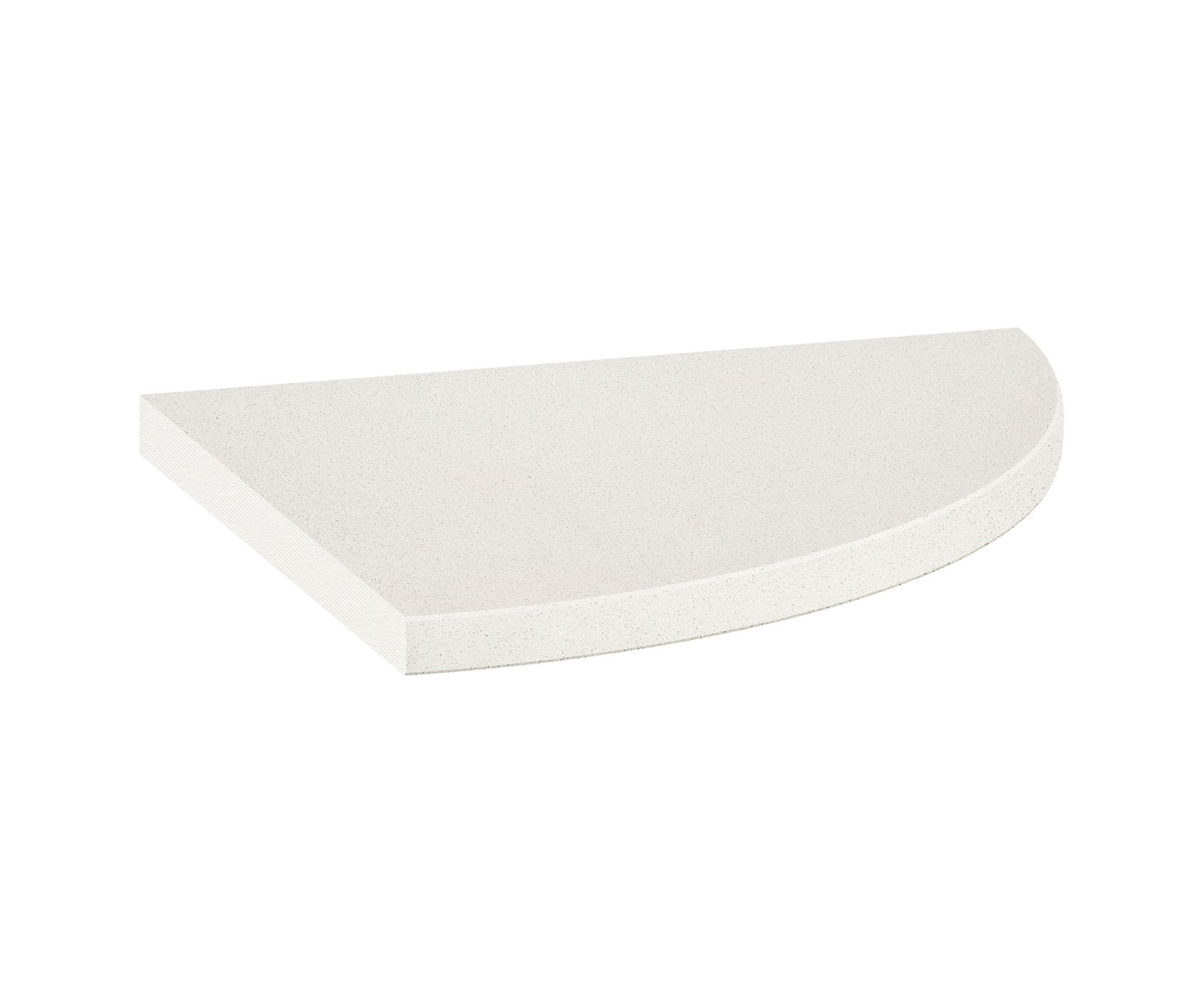 Marmiline Mist 9x9 Corner Shelf