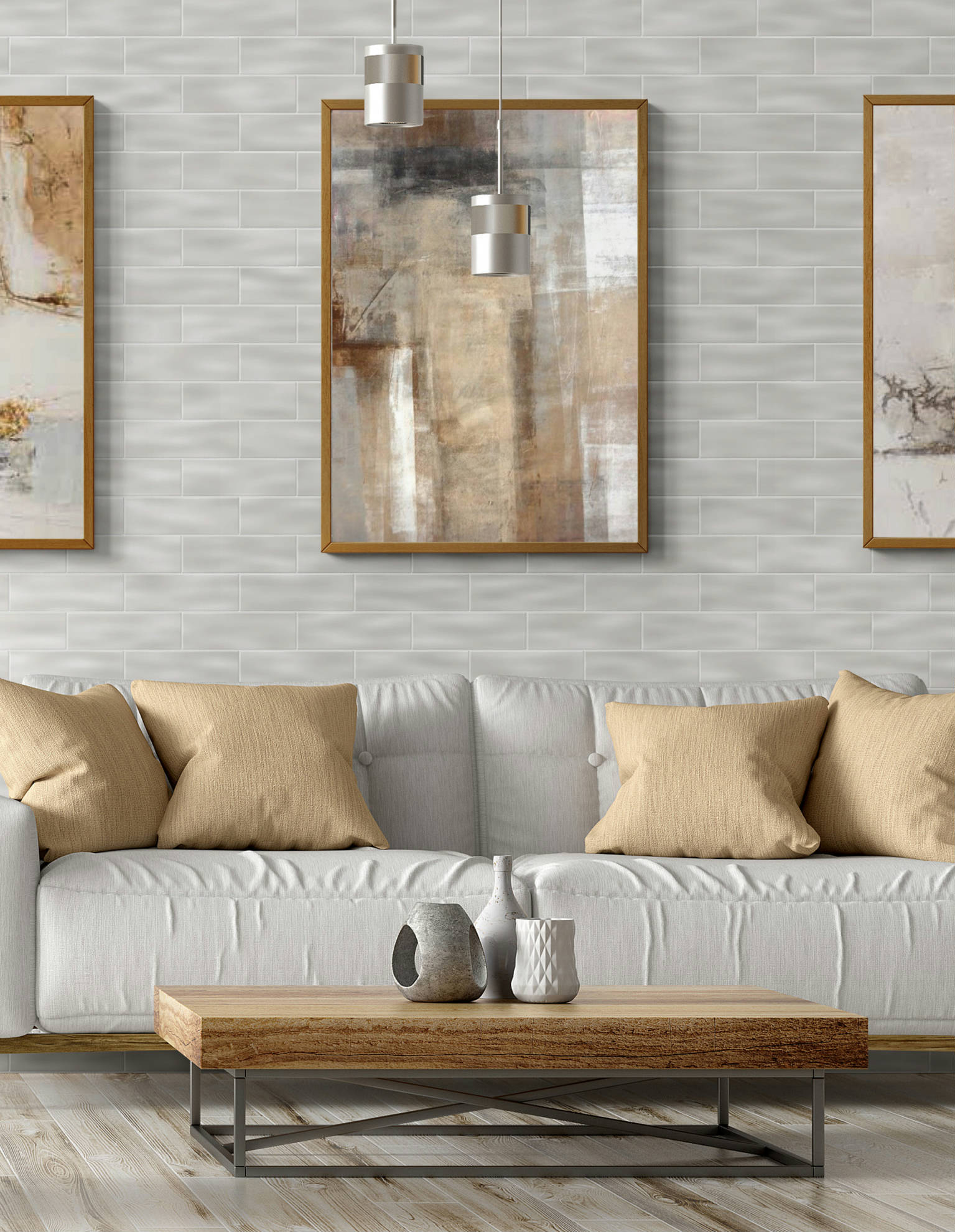 Matte Flint Brickwork Mosaic | Young Interiors Flooring Center