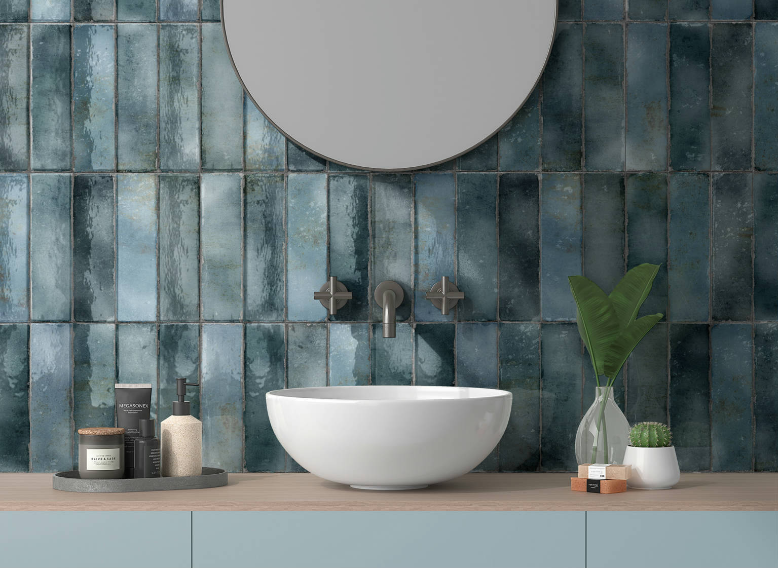 Miami South Beach Blue 2.75×9.5 | Young Interiors Flooring Center