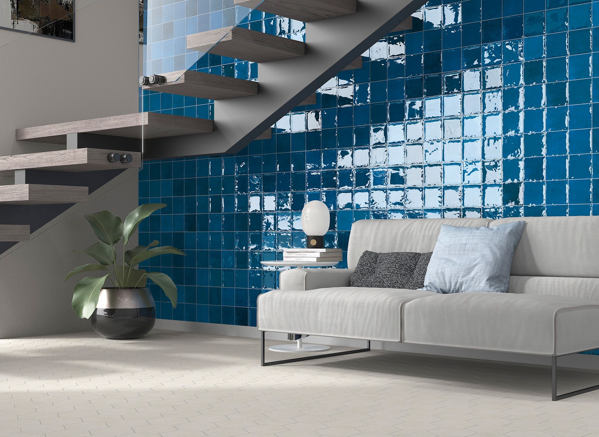Morocco Blue 5x5 | Young Interiors Flooring Center