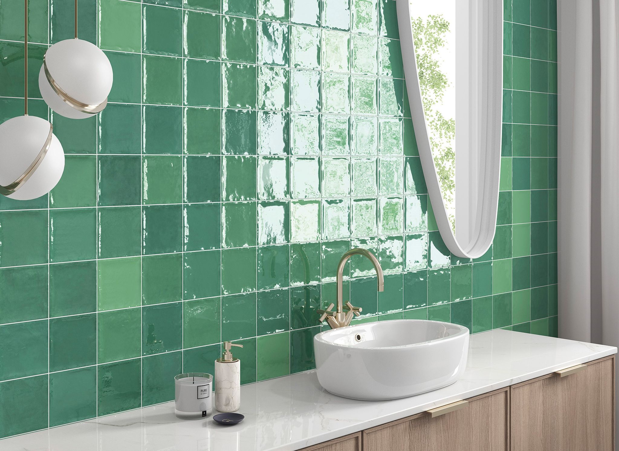 Morocco Green 5x5 | Young Interiors Flooring Center
