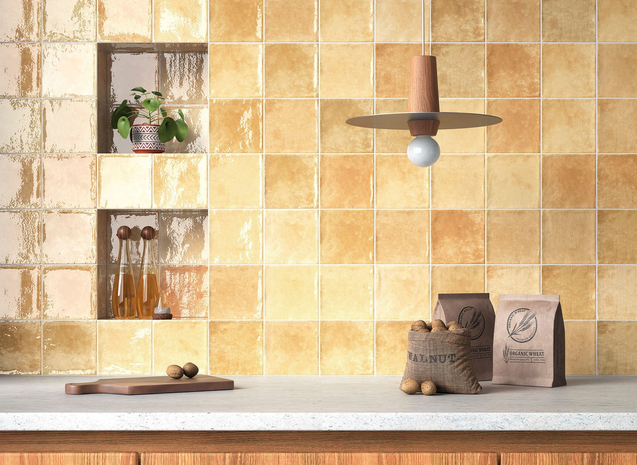 Morocco Ochre 5x5 | Young Interiors Flooring Center