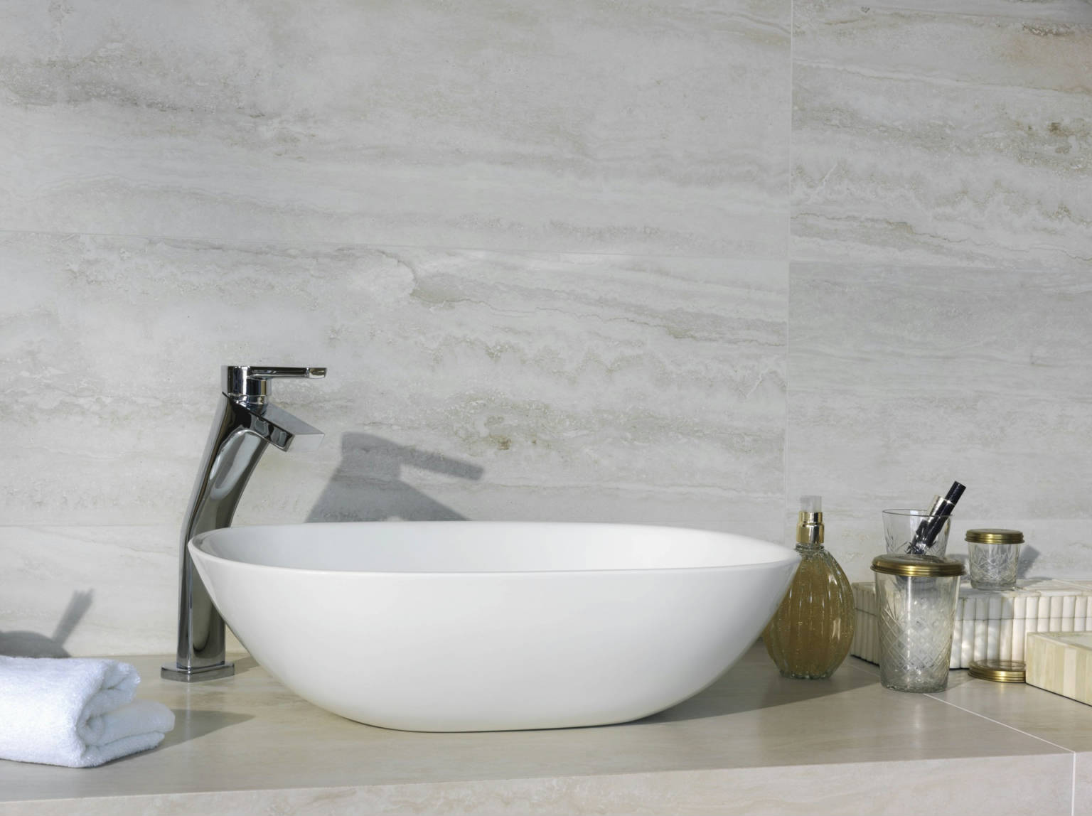 Nevada 12x24" Bianco Navona 1 | Young Interiors Flooring Center