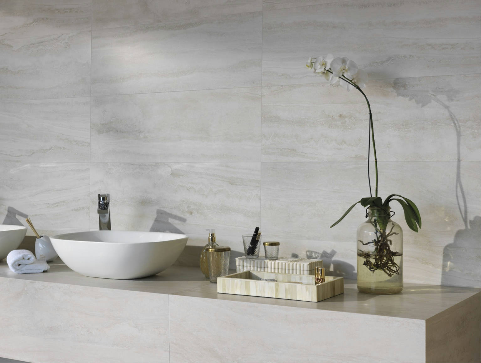 Nevada 12x24" Bianco Navona 2 | Young Interiors Flooring Center