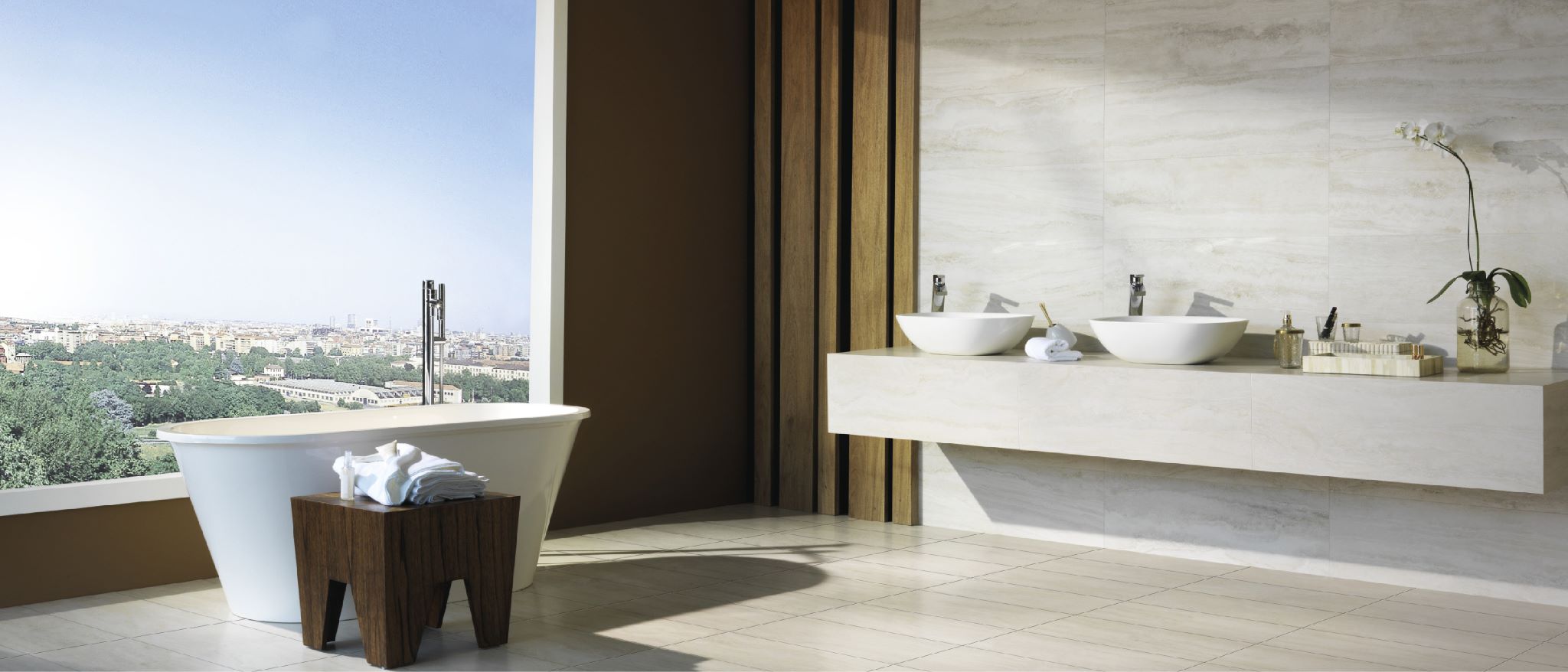 Nevada 12x24" Bianco Navona Polished | Young Interiors Flooring Center