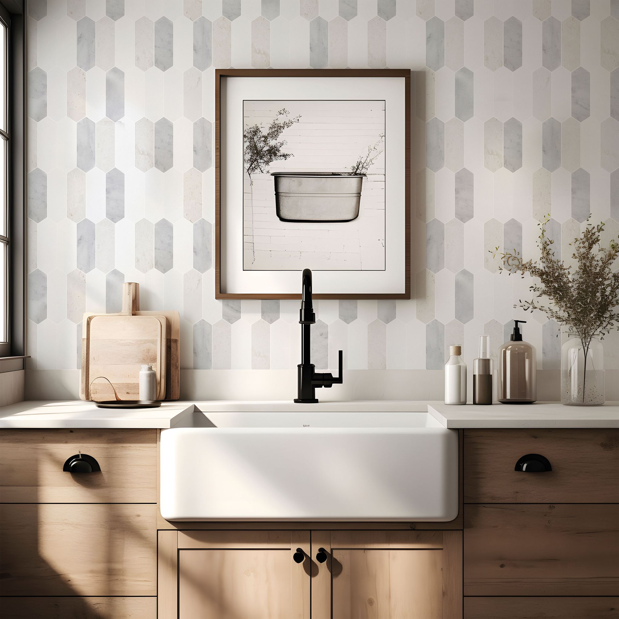 Picket White | Young Interiors Flooring Center