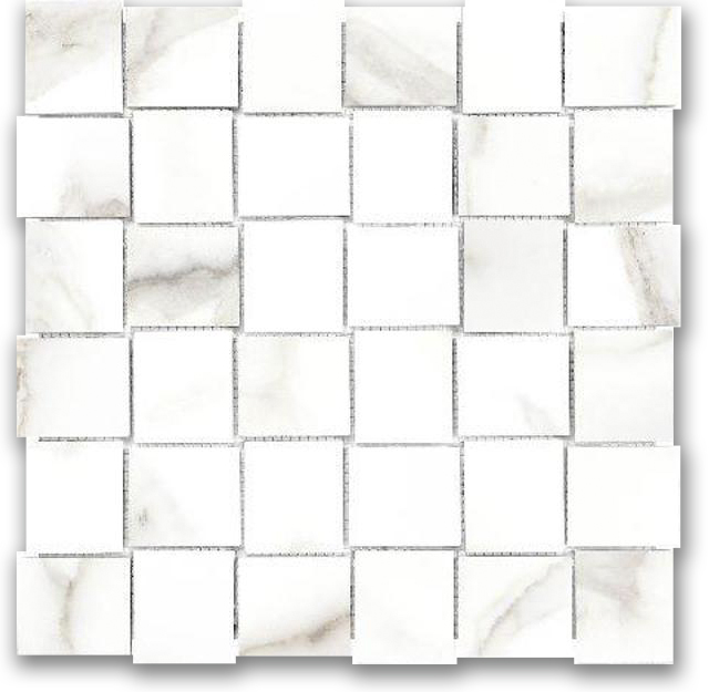 Polished 2X2 Adoration Basketweave Mosaic