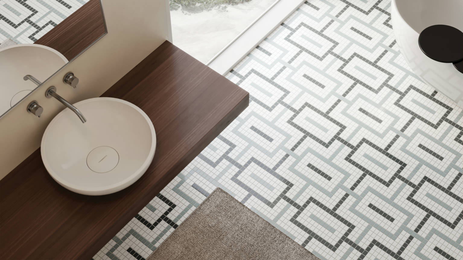 Traditions Dawn Chain Mosaic 3 | Young Interiors Flooring Center