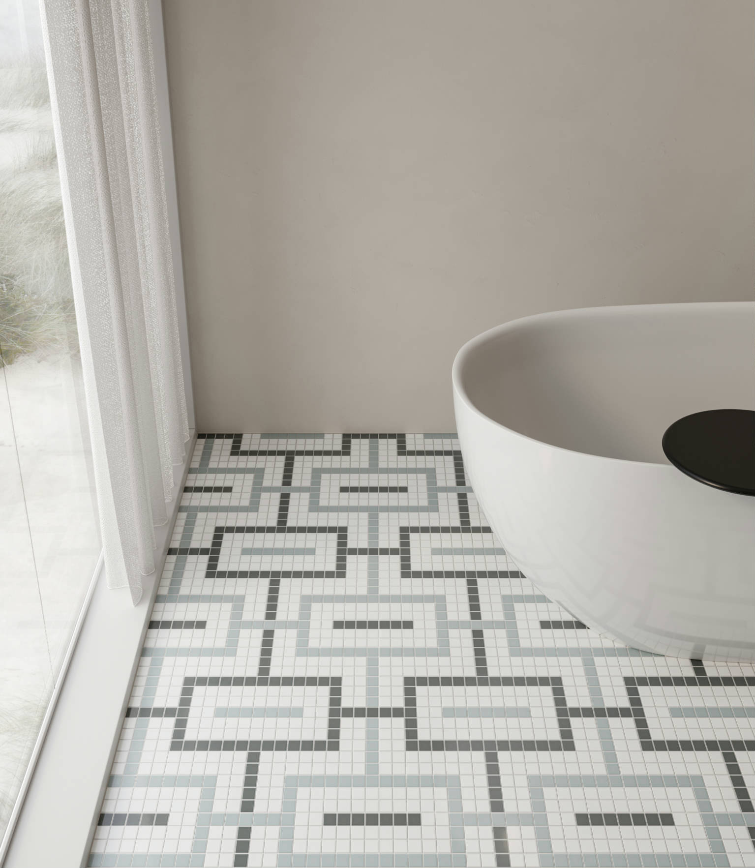 Traditions Dawn Chain Mosaic 4 | Young Interiors Flooring Center