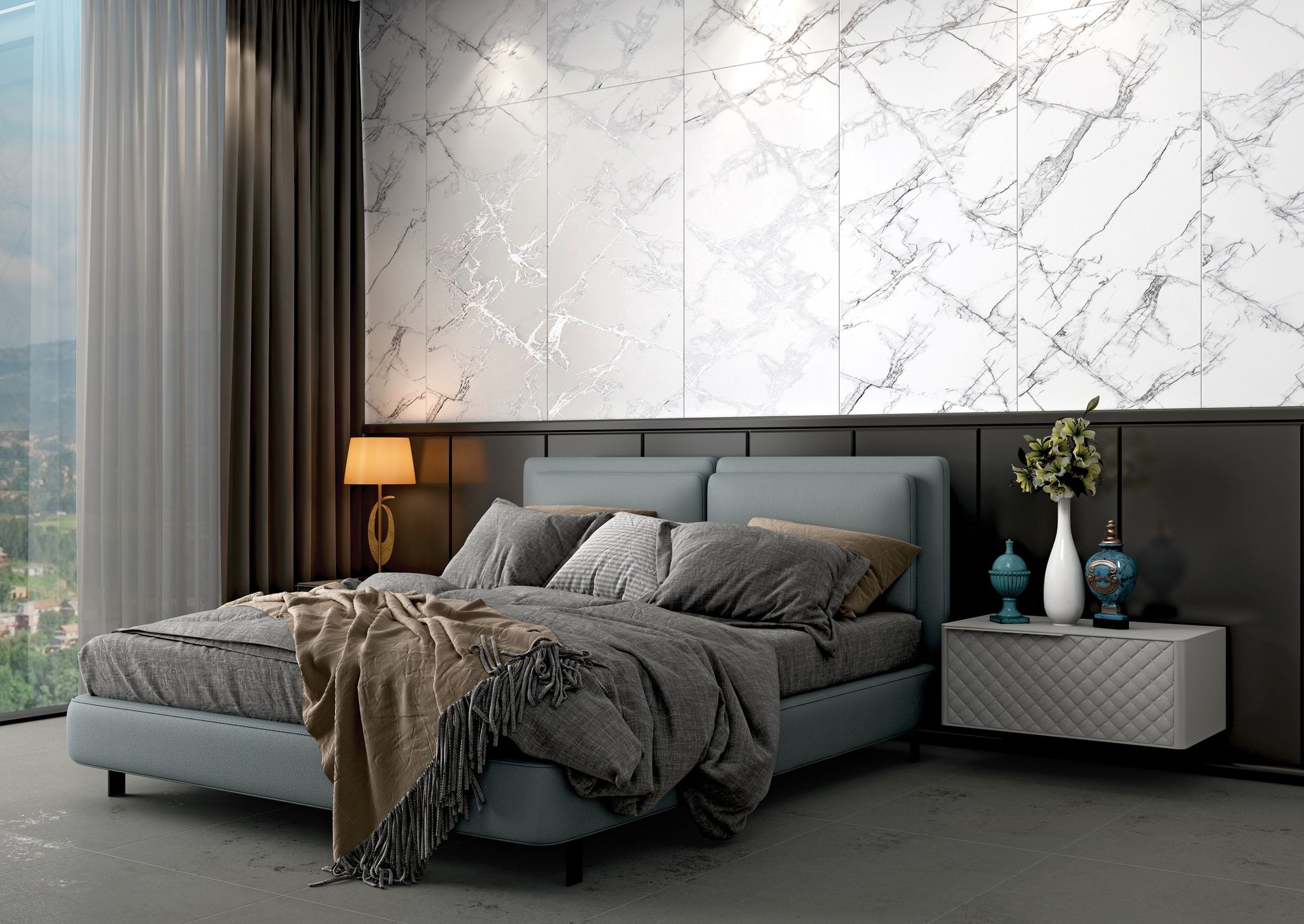 Treasure Ice White Marble 24x48 | Young Interiors Flooring Center
