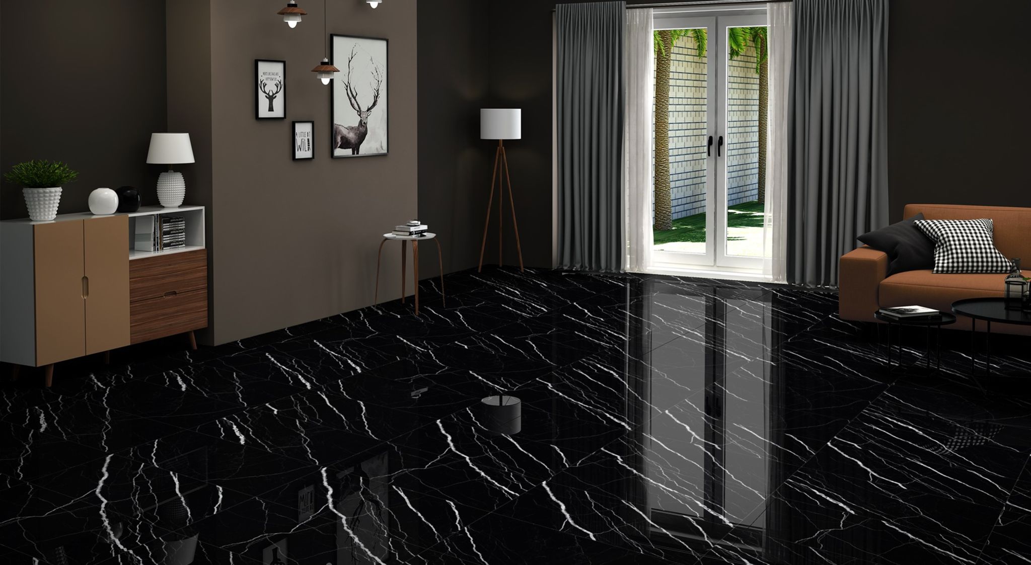 Treasure Midnight Nero 24x48 | Young Interiors Flooring Center