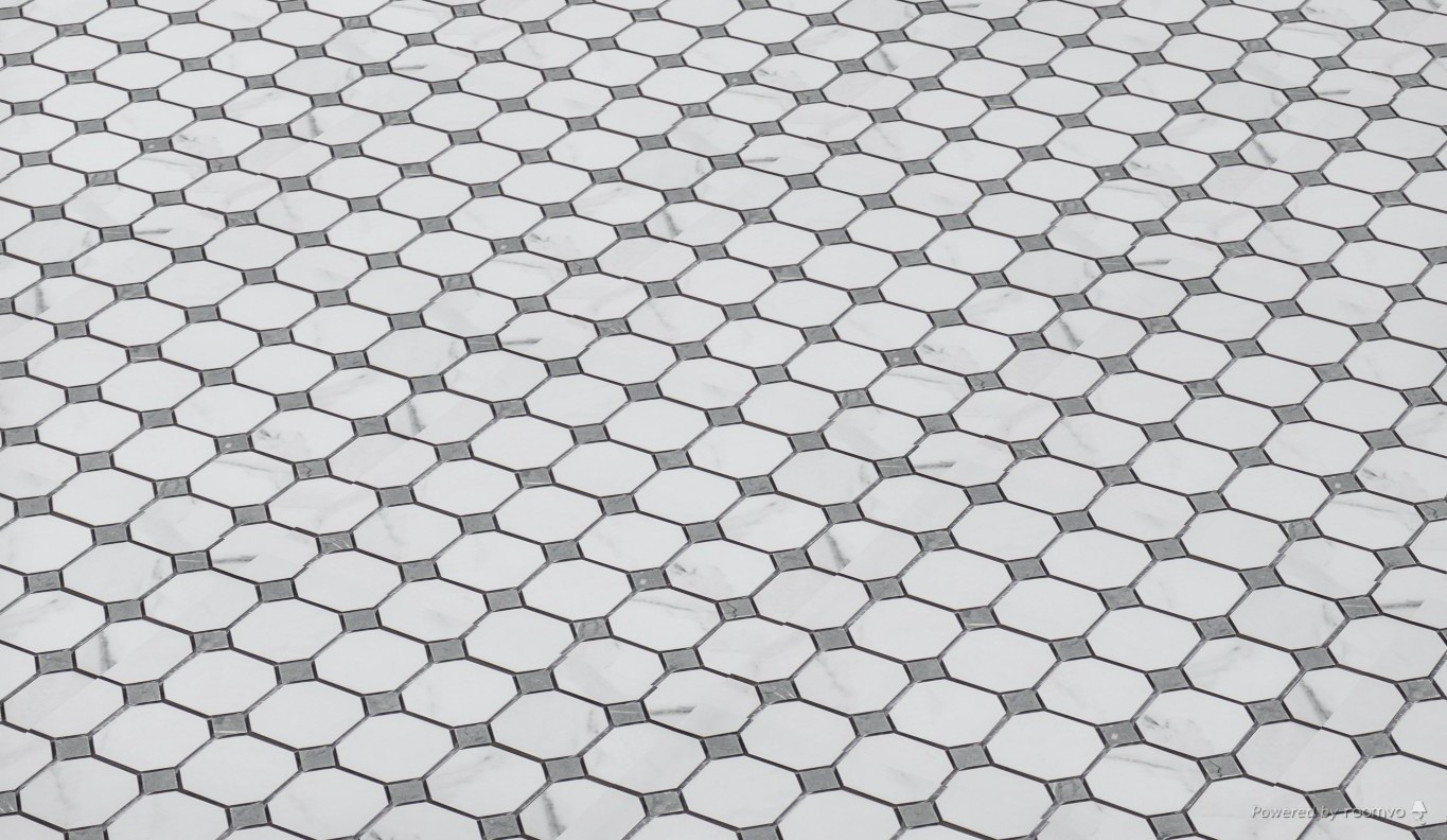 Treasure Statuario Octagon / Dot | Young Interiors Flooring Center