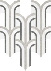 Utopio Florence Mist Mosaic | Young Interiors Flooring Center