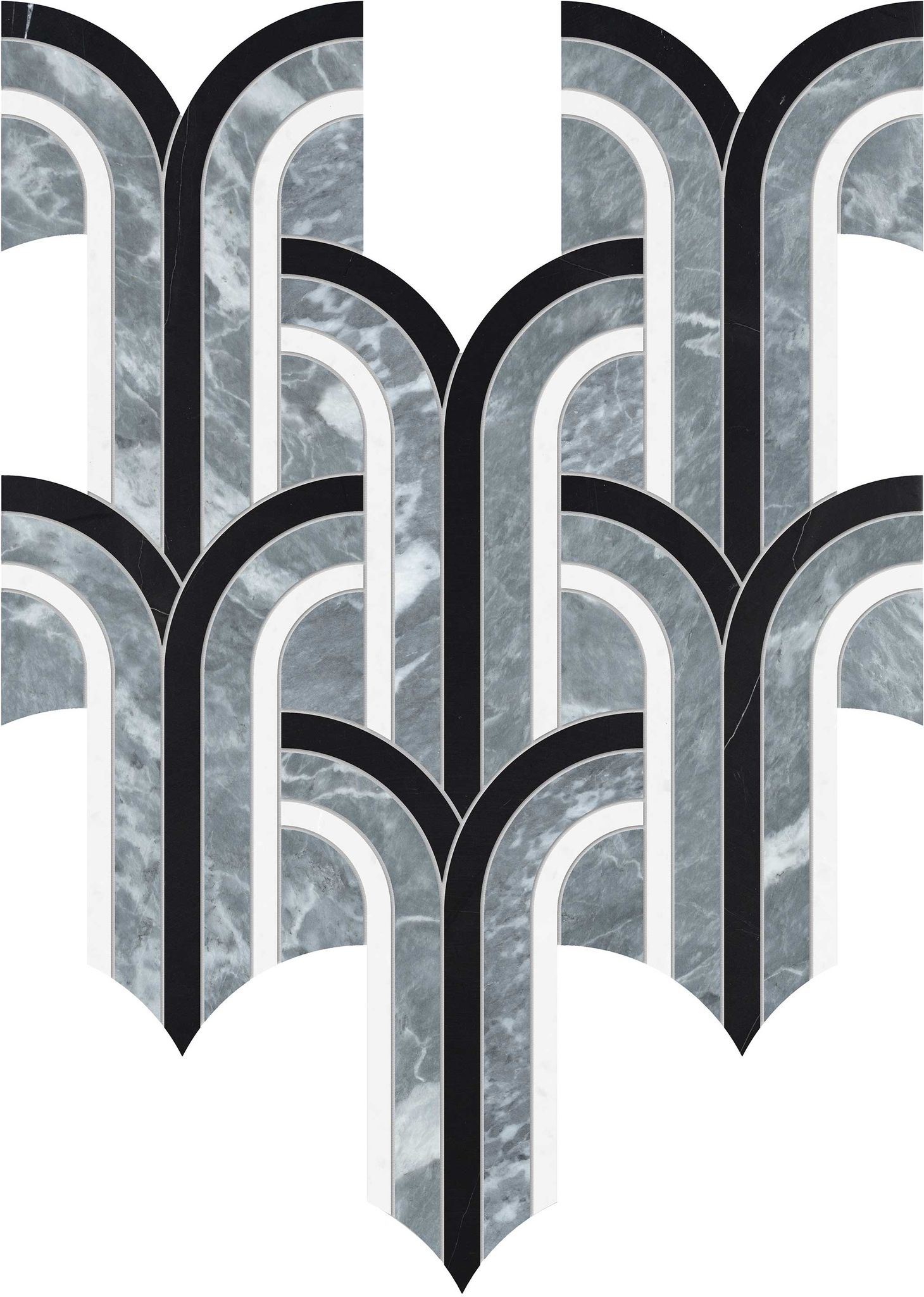 Utopio Florence Monochromo Mosaic