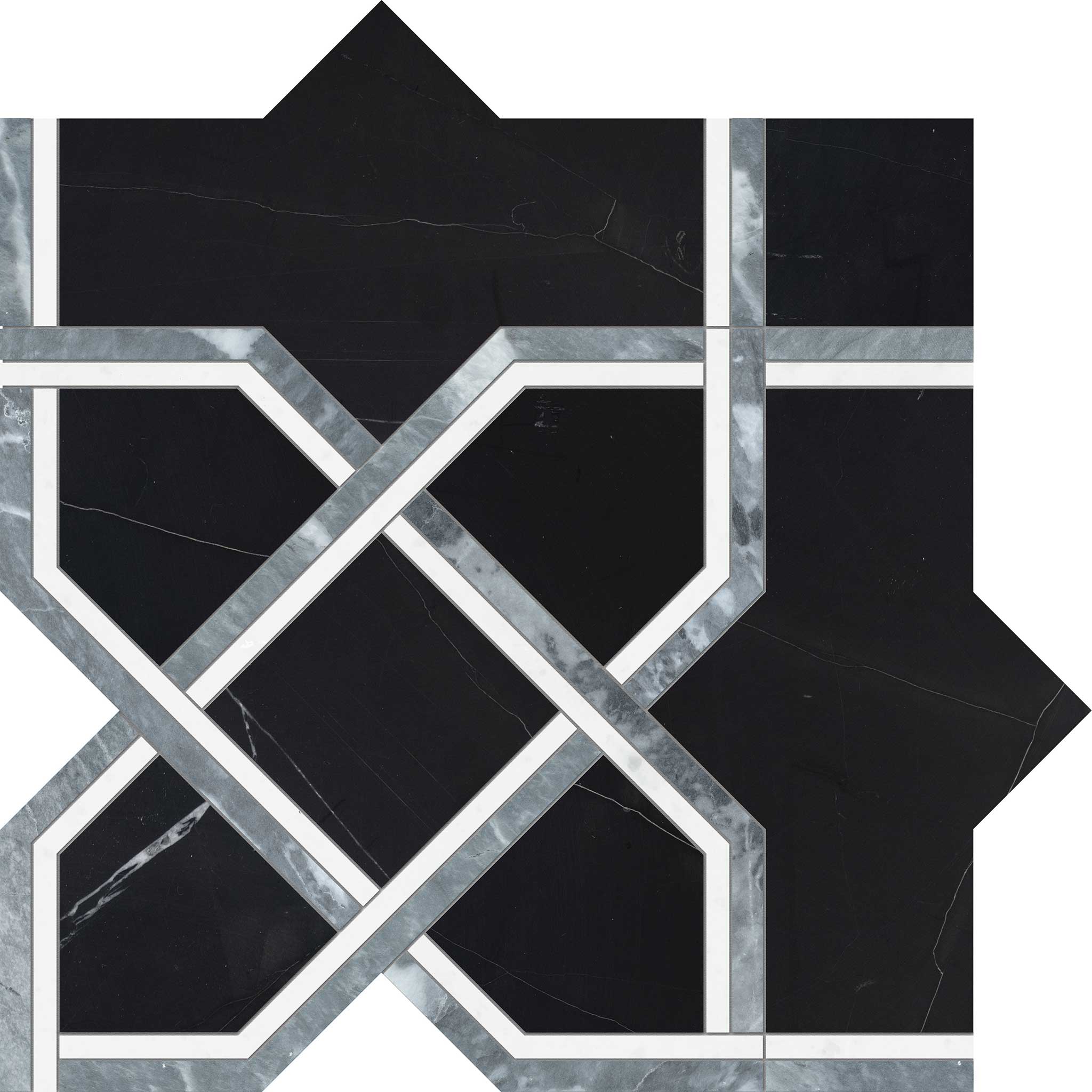 Utopio Madina Monochromo Mosaic