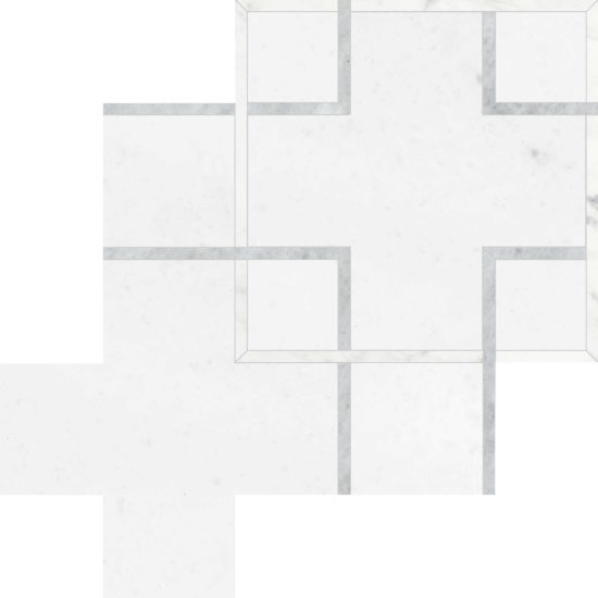 Utopio Schema Dove Mosaic | Young Interiors Flooring Center