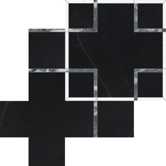 Utopio Schema Monochromo Mosaic | Young Interiors Flooring Center