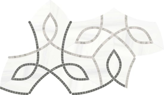 Utopio Vine Mist Mosaic | Young Interiors Flooring Center