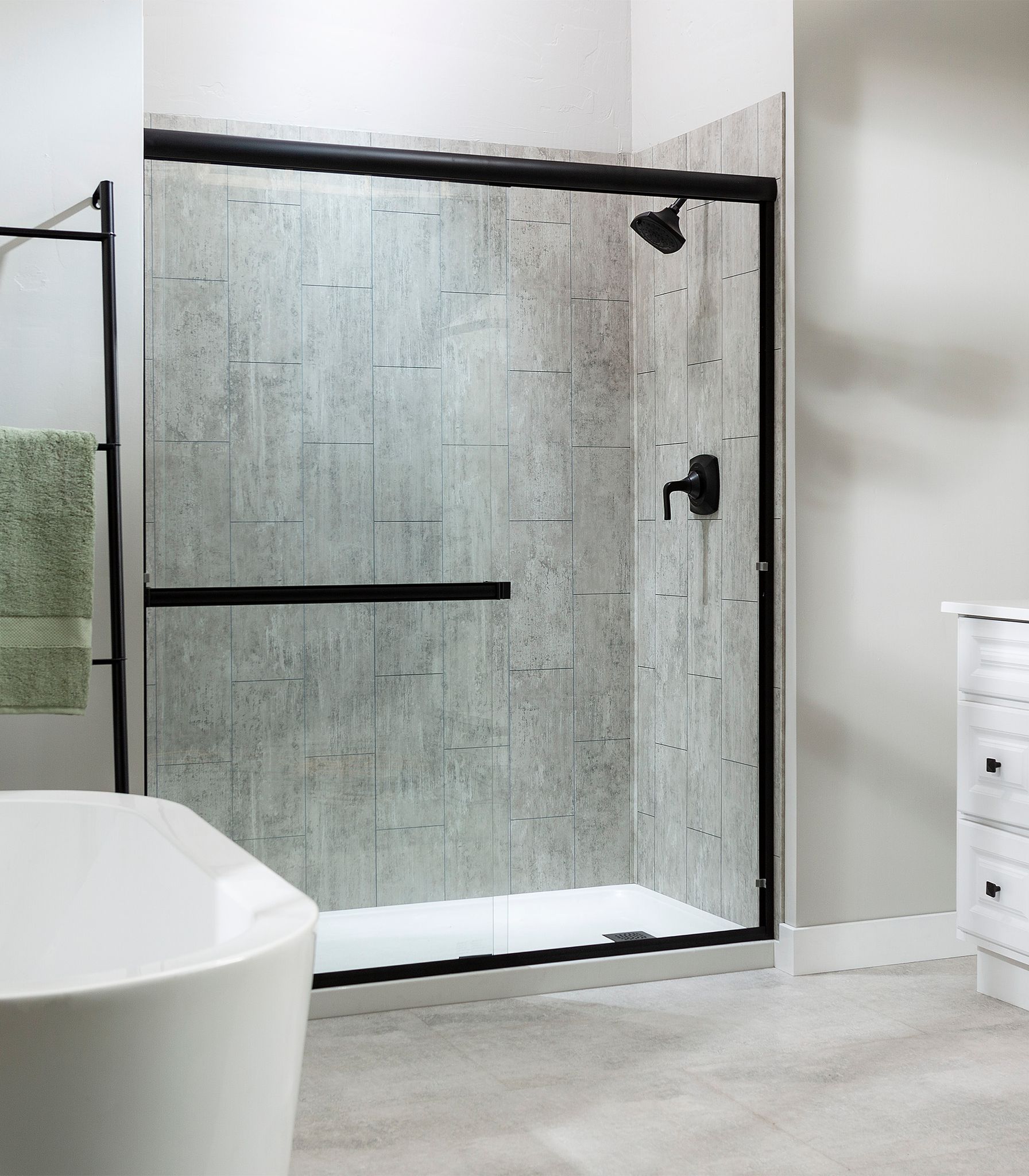 Wind Gust Shower Wall Kit 30x60x78 | Young Interiors Flooring Center
