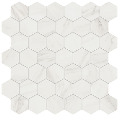 Royal Stoneworks 2″ Italian Cream Vein Hex