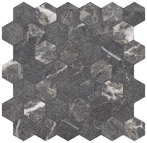 Royal Stoneworks 2″ Tuscan Forge Vein Hex