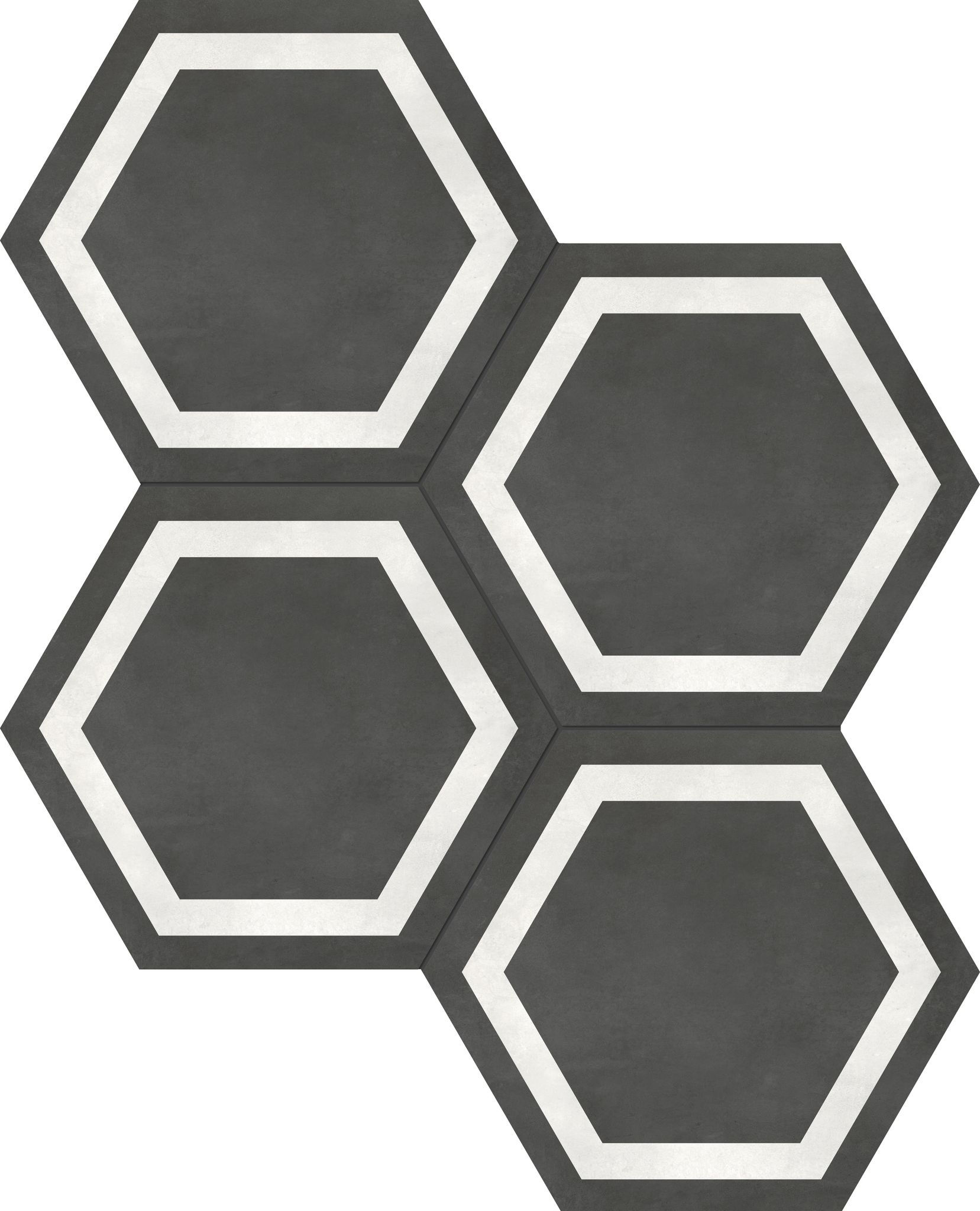 Form 7″ Hexagon Frame Graphite