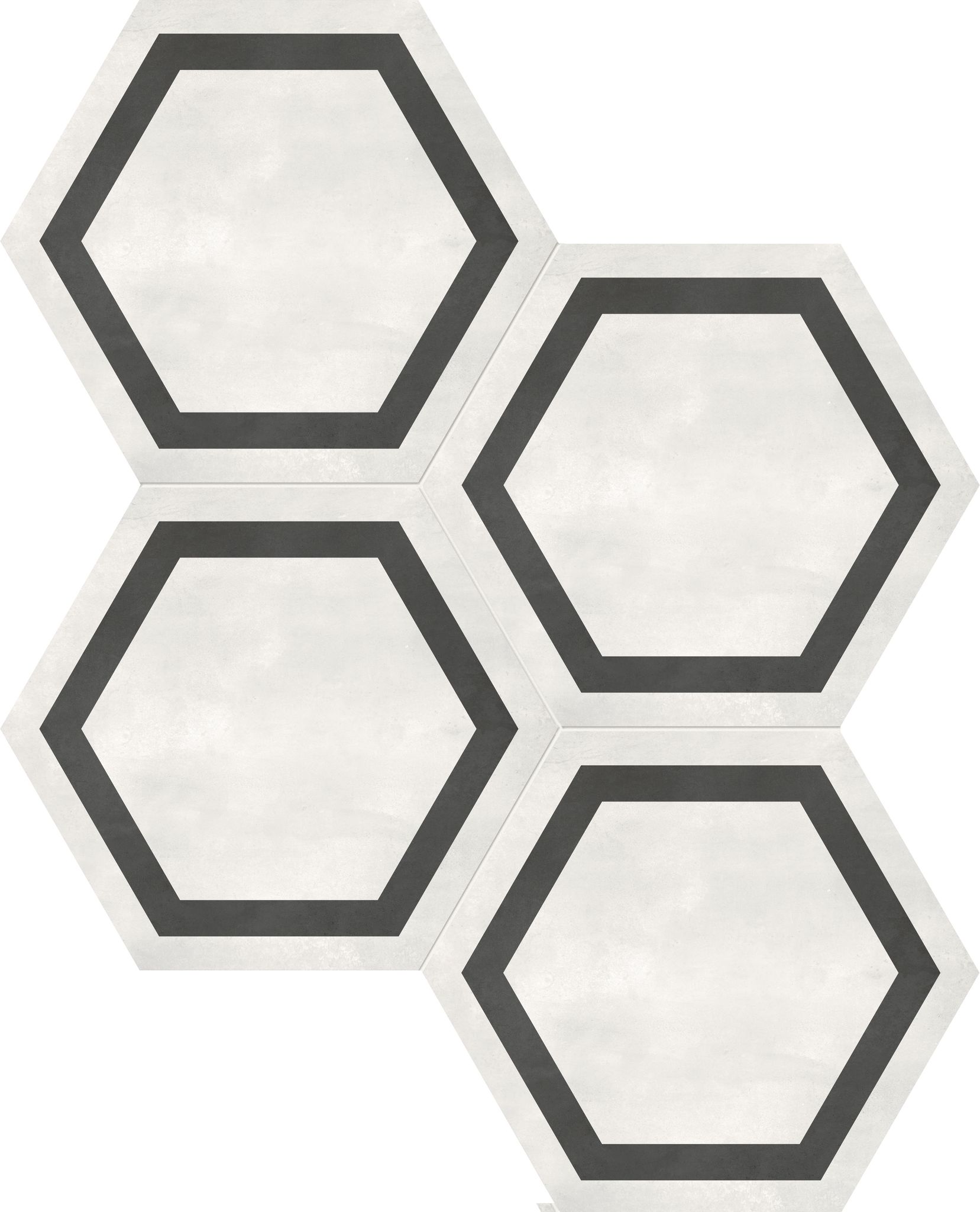 Form 7″ Hexagon Frame Ivory