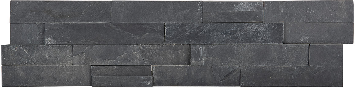 Ledger Stone 6×24 Carbon Split Face Corner