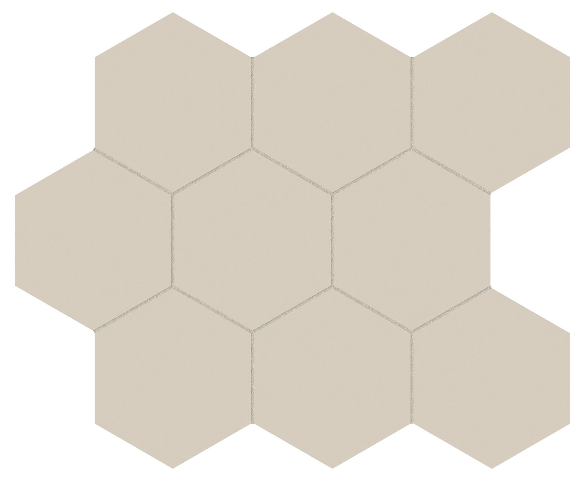 Monoforma 4" Hex Oasis Silk