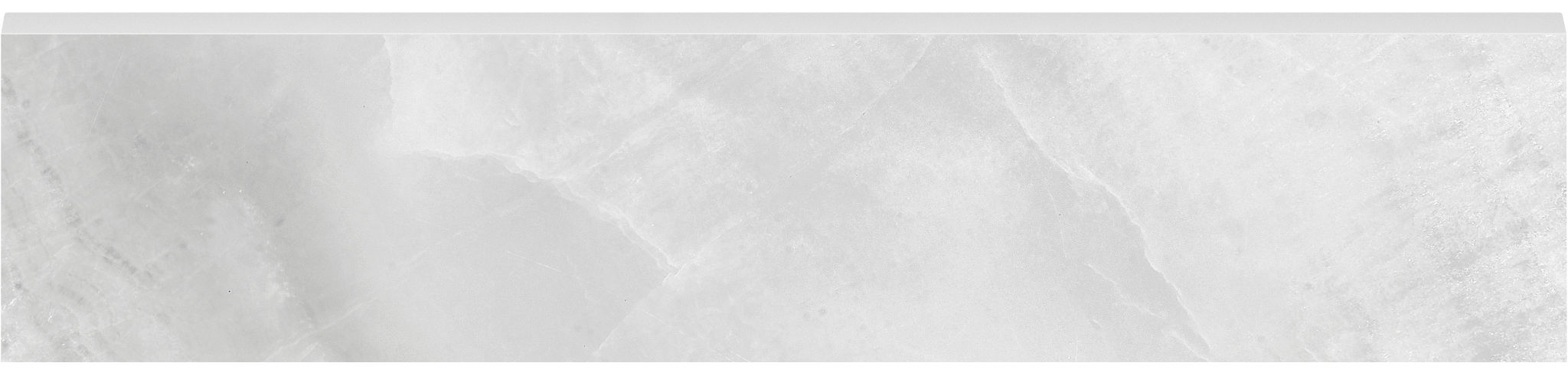 Plata 3×12 Onyx Crystallo Bullnose Polished