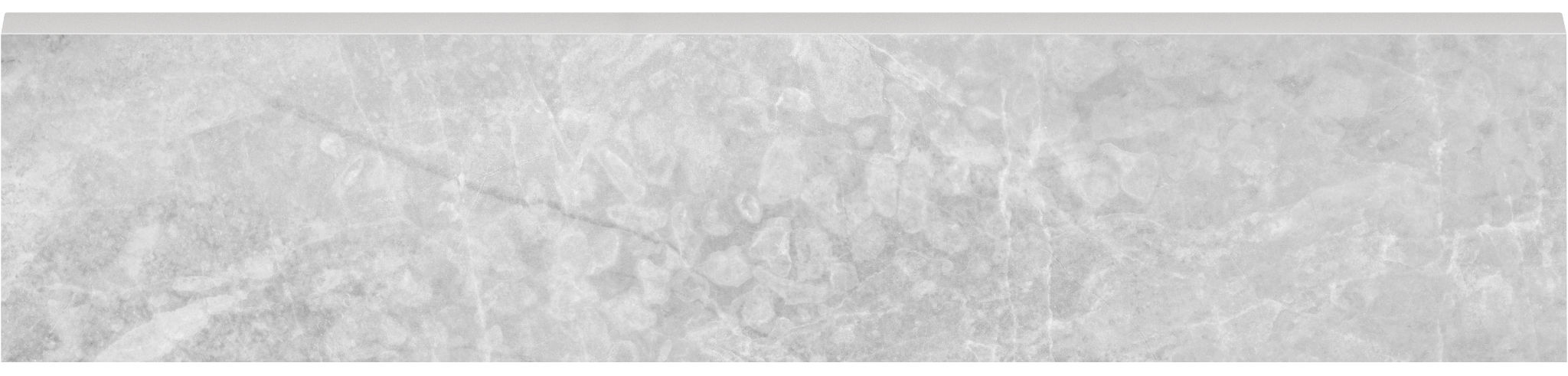Plata 3×12 Perla Grigia Bullnose Polished