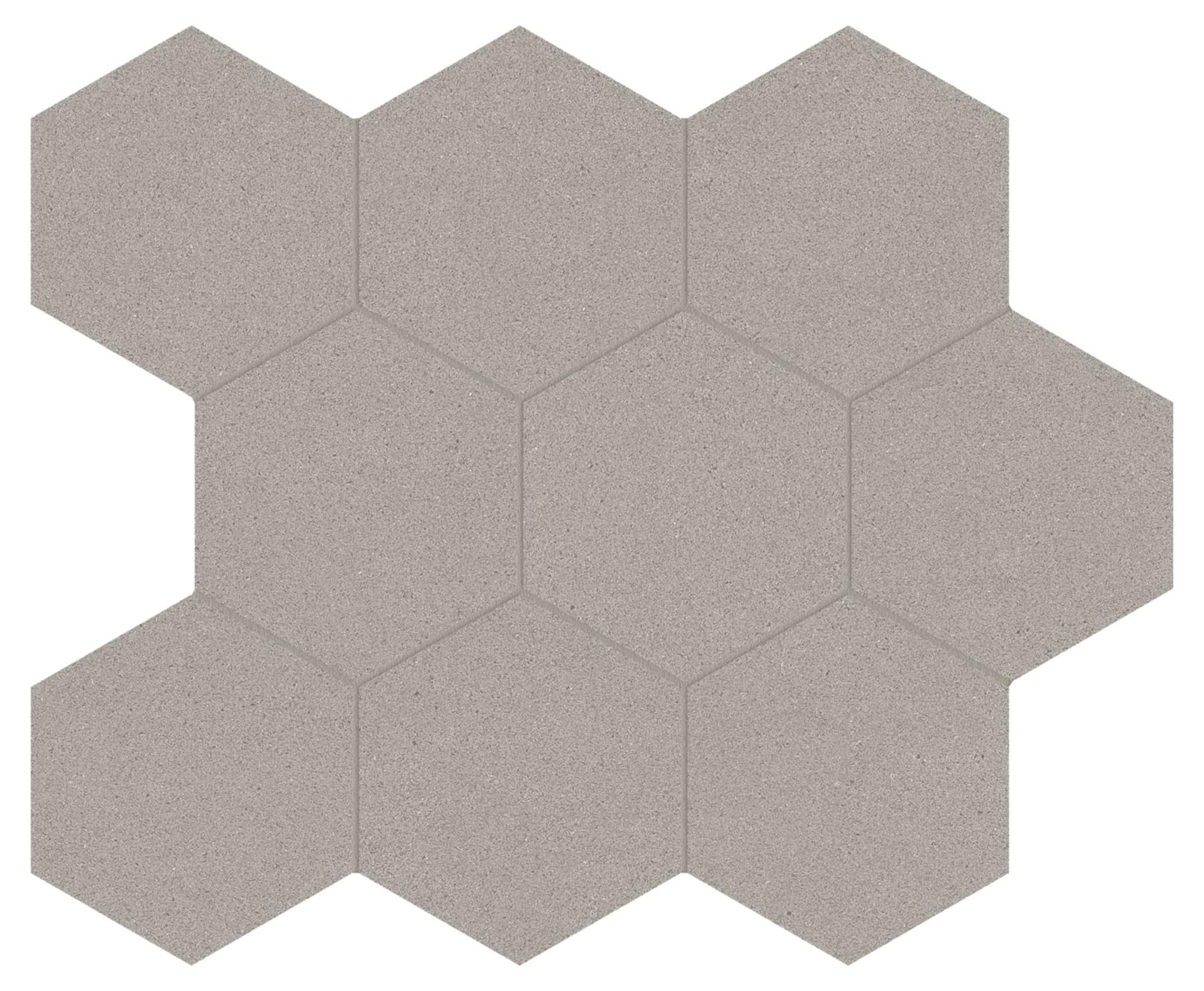 Serena 4″ Hex Pewter