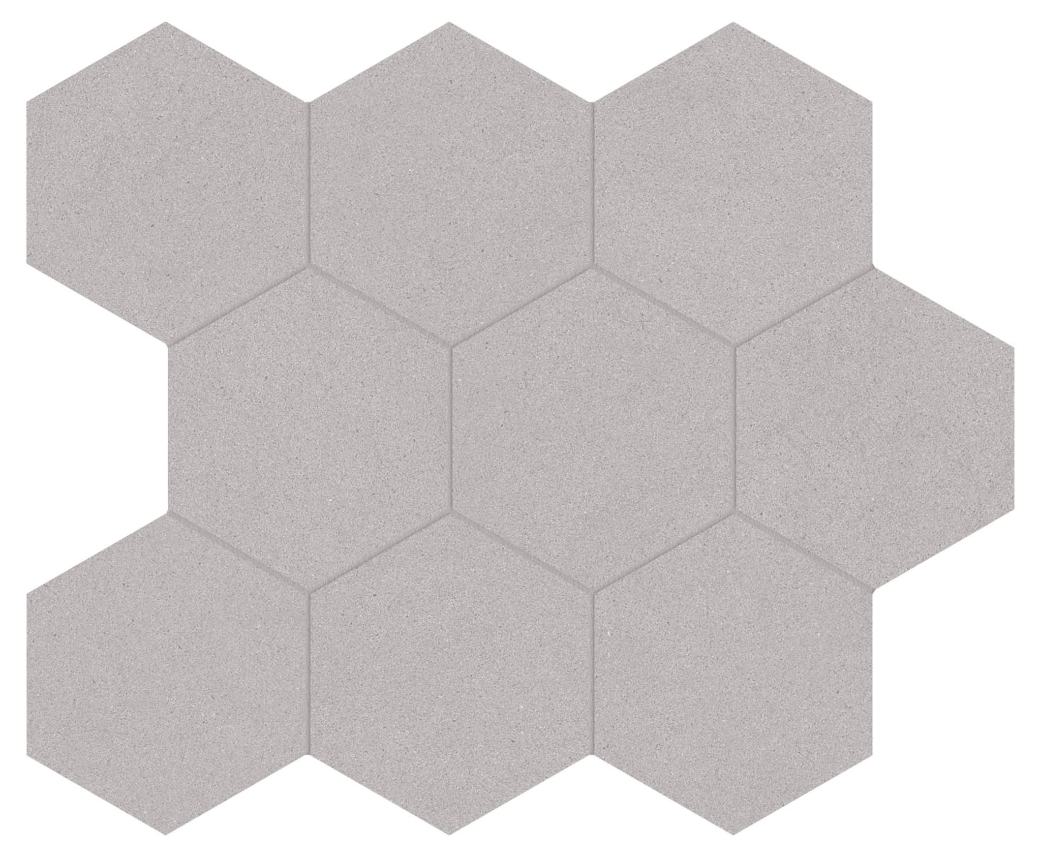 Serena 4″ Hex Shale