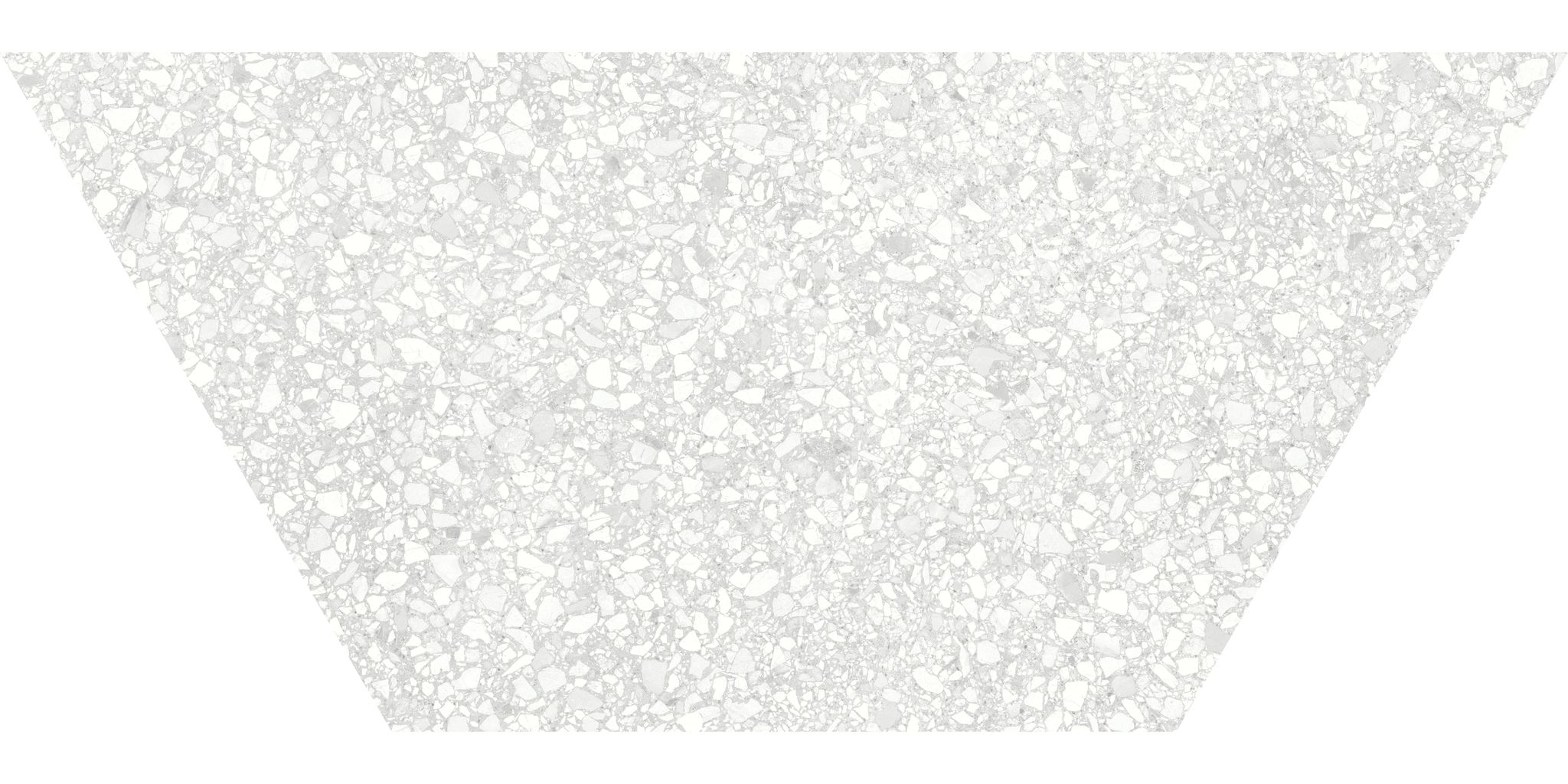 Station 10x24 Pearl Half Hexagon