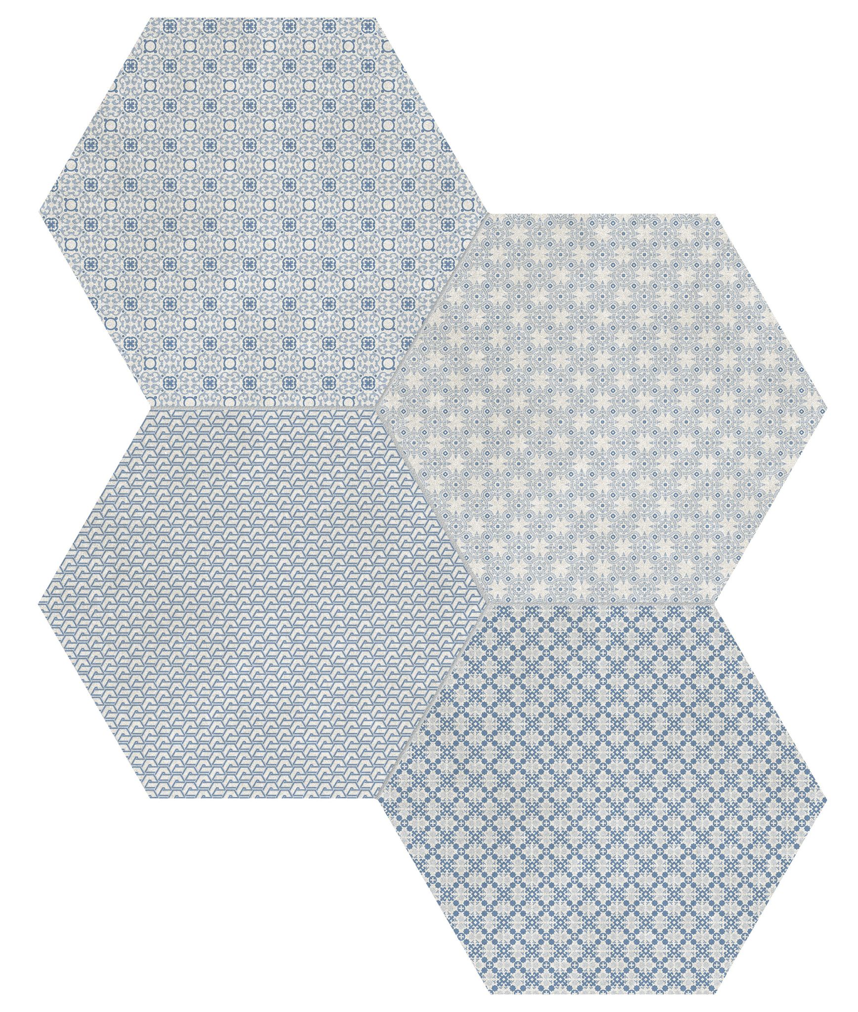 Tapestri 8.5 Denim Blend Hexagon